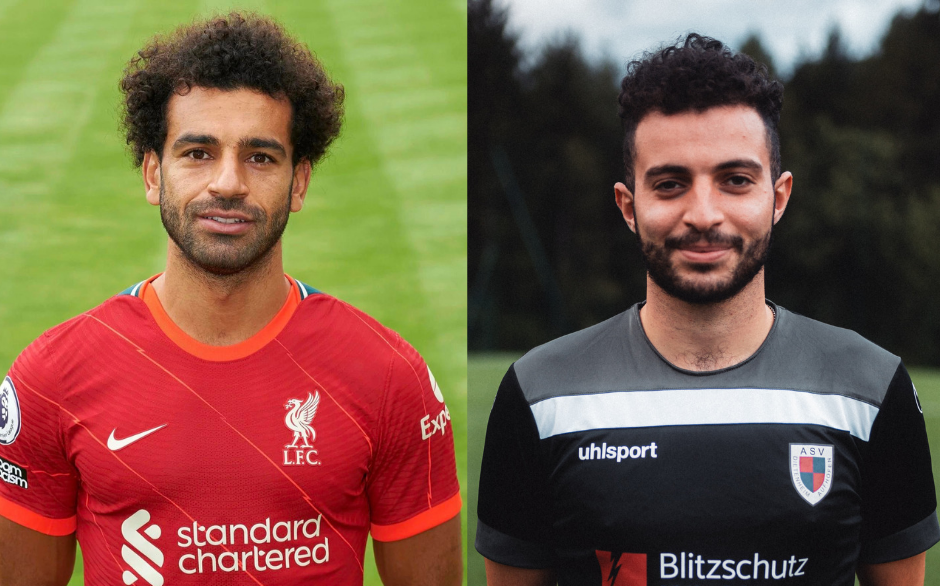 Links im Bild: Ettore Scepi aus Bruneck. Rechts im Bild: Mohamed Salah aus Ägytpten.